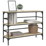 Console Table Sonoma Oak 100x32x75 cm Engineered Wood 839049