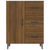 Sideboard Brown Oak 69.5x34x90 cm Engineered Wood 817356