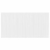 Lace Curtain with Curtains Floral White 300 x 900 cm Polyester 4107851