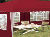 Pop-up Party Tent 575 x 289 x 245 cm Burgundy 42019796