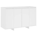 ZNTS Sideboard White 120x41x75 cm Engineered Wood 809602