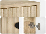 Sideboard VENRAY Sonoma Oak 66 x 33 x 77.5 cm Engineered Wood 8019984