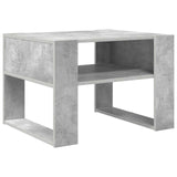 Coffee Table Concrete Grey 66 x 53 x 45 cm Engineered Wood 8000103