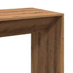 ZNTS Bar Table Artisan Oak 102x50x103.5 cm Engineered Wood 854435