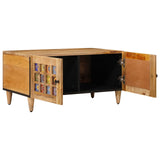Coffee Table Natural 80 x 50 x 40 cm Solid Mango Wood 4018265