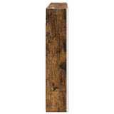 Bathroom Mirror Cabinet Smoked Oak 103.5 x 15.5 x 70 cm 889275