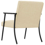 Armchair Cream 59 x 75 x 78 cm Fabric 42017696