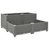 Raised Bed 80x80x38 cm Polypropylene 153301