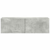 3 Piece TV Cabinet Set Concrete Grey Engineered Wood 3079076