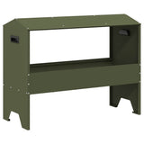 Livestock Feeding Trough Olive Green 79 x 35 x 62 cm 874628