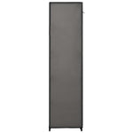 Wardrobe with Compartments and Rods Grey 150x45x176 cm Fabric 282436