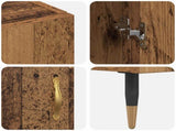 Highboard Old Wood 69.5 x 34 x 180 cm Engineered Wood 3415819