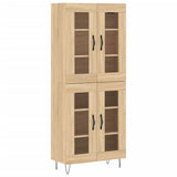 Highboard Sonoma Oak 69.5x34x180 cm Engineered Wood 3198308