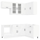 Kitchen Unit KALMAR 8 pcs White Engineered Wood 3438447