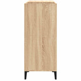 Record Cabinet Sonoma Oak 84.5x38x89 cm Engineered Wood 832000