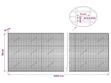 Gabion with 3.5 mm Wire and 5x2.5 cm Mesh 1000x10x150 cm 3461606