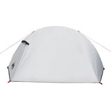 ZNTS Camping Tent Dome 2-Person White Blackout Fabric Waterproof 94322