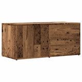 TV Cabinet Old Wood 80x34x35.5 cm Engineered Wood 856010