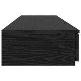 Bed Drawers Black Oak 140 x 36.5 x 16.5 cm Engineered Wood 866948