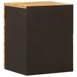 Bathroom Hanging Cabinet with Storage Natural 38 x 33 x 48 cm 4018316