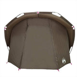 Fishing Tent 4-Person Brown Waterproof 4009396
