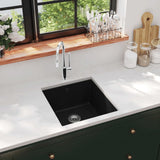 Granite Kitchen Sink Single Basin Black 142960