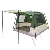 Party Tent Green 10-Person 185T Polyester with PU Coating 42017448