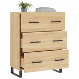 Sideboard Sonoma Oak 69.5x34x90 cm Engineered Wood 827879