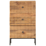 ZNTS Sideboard 45x30x75 cm Solid Mango Wood 286560