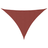 Sunshade Sail Oxford Fabric Triangular 5x5x6 m Terracotta 135403