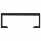 Furniture Feet 12 pcs Black 281 x 40.5 x 100 mm Iron 864805