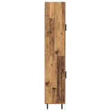 Highboard 2 pcs Old Wood Engineered Wood 3415649