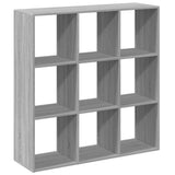Room Divider Bookcase Grey Sonoma 102x29x103.5 cm Engineered Wood 858044