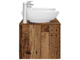 Bathroom Furniture Set 3 pcs Old Wood 49.5 x 44.5 x 65 cm 3405913