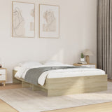 Bed Frame Sonoma Oak Engineered Wood, Plywood Small Double 3295697