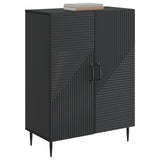 Sideboard Black 66 x 34.5 x 89.5 cm Engineered Wood 894816