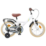 Kids Bike 16 Inches for 4-6 Years Old White 42009497