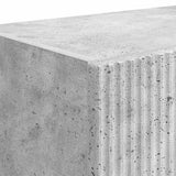 TV Wall Cabinet Wall-mounted Concrete Grey 59.5 x 31 x 100 cm 892372