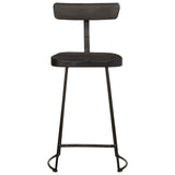 Bar Stools 2 pcs Black 49x43x88 cm Solid Wood Mango 4013516