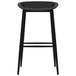 ZNTS 7 Piece Bar Set Black 3057479