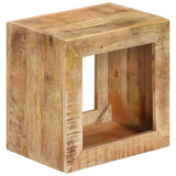 ZNTS Stool 40x30x40 cm Solid Wood Mango 337838