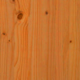 Garden Storage Bench Brown 119 x 76 x 44cm Solid pine wood 4012182