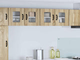 Dishwasher Panel Kalmar 2 pcs Sonoma Oak 60 x 31 x 40 cm 884619