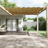 Vertical Awning Beige 180x1200 cm Oxford Fabric 148275