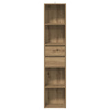 Book Cabinet Artisan Oak 36x30x171 cm Engineered Wood 856047