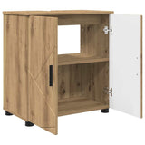 Bathroom Cabinet with Storage Artisan Oak 61 x 35 x 64 cm 883293
