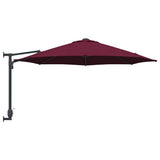 Garden Parasol Bordeaux Red 248 x 248 x 148 cm 42003231