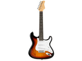 GST Stylish Electric Guitar Kit with Black Pickguard Sunset Color 33622509