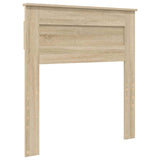 Bed Frame with Drawer Sonoma Oak 100 x 200 cm Engineered Wood 3410021