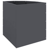 Corner Planter Anthracite 45 x 45 x 50 cm Steel 883670